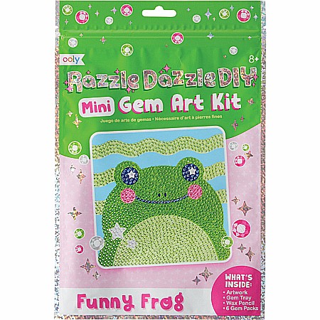Razzle Dazzle DIY Gem Art Kit - Funny Frog