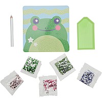 Razzle Dazzle DIY Gem Art Kit - Funny Frog