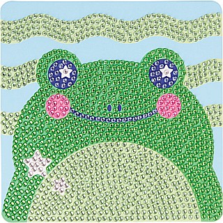 Razzle Dazzle DIY Gem Art Kit - Funny Frog