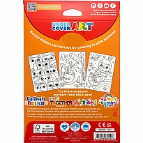 Undercover Art Hidden Pattern Coloring Activity Art Cards - Smitten Kittens