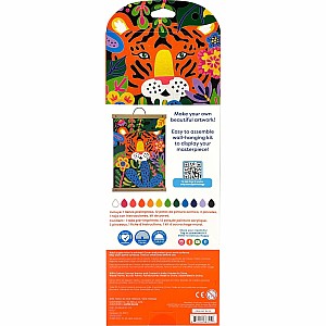 Paintology Paint-By-Number Canvas Kit - Tiger Eyes