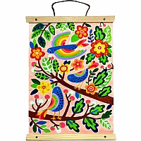 Paintology Paint-By-Number Canvas Kit - Blue Birds