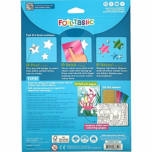 Foil-tastic Foil Art & Coloring Set - Awesome Animals