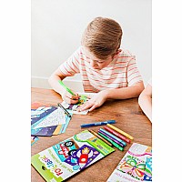 Foil-tastic Foil Art & Coloring Set - Awesome Animals