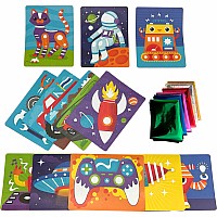 Foil-tastic Foil Art & Coloring Set - Gadgets & Gizmos