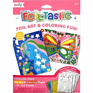 Foil-tastic Foil Art & Coloring Set - Whimsical World