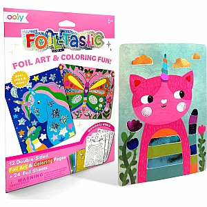 Foil-tastic Foil Art & Coloring Set - Whimsical World