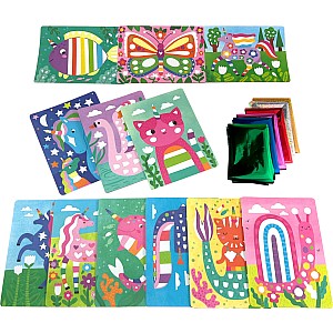 Foil-tastic Foil Art & Coloring Set - Whimsical World