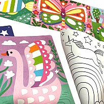 Foil-tastic Foil Art & Coloring Set - Whimsical World