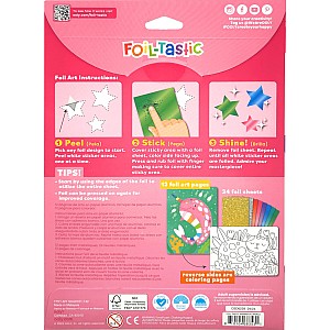 Foil-tastic Foil Art & Coloring Set - Whimsical World