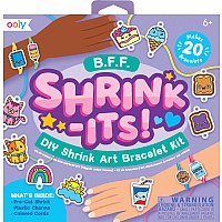 Shrink-its! DIY Shrink Art Bracelet Kit - BFF