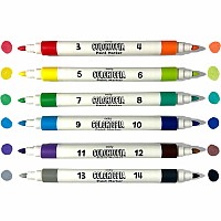 Colortopia Color By Number Paint Marker Kit - Epic Adventures