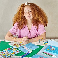 Yummy Yummy Scented Coloring Kit - Markers Stickers Coloring Book