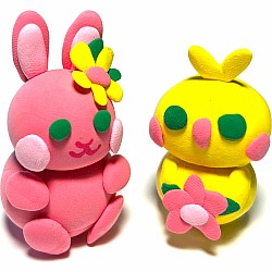 Creatibles Mini Air Dry Clay Kit - Garden Pals BFFs