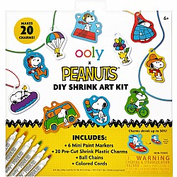 OOLY x Peanuts DIY Shrink Art Kit