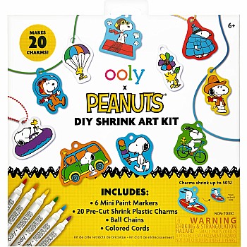 OOLY x Peanuts DIY Shrink Art Kit