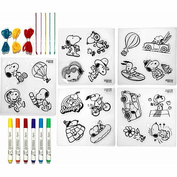 OOLY x Peanuts DIY Shrink Art Kit