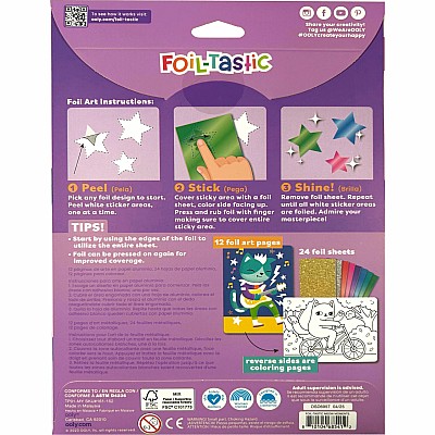 Foil-tastic Foil Art & Coloring Set - Meow Moments