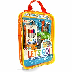 Let's Go! Activity and Coloring Kit, Kitty in the City
