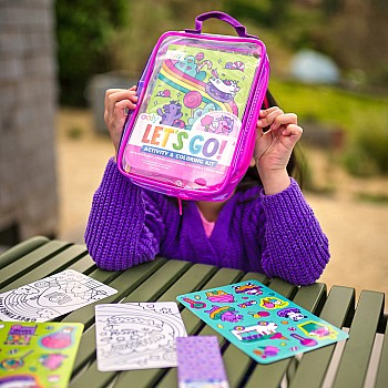 Let's Go! Activity and Coloring Kit, Kitty in the City