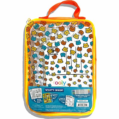 Let's Go! Activity & Coloring Kit - Kitty in the City