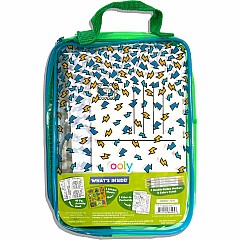 Let's Go! Activity & Coloring Kit - Robo Dinos