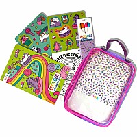 Let's Go! Activity & Coloring Kit - Unicorn Candy Town