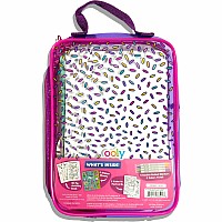 Let's Go! Activity & Coloring Kit - Unicorn Candy Town