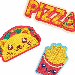 Patch 'em Drive Thru Iron On Patches  Set Of 3