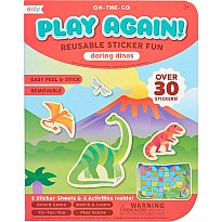 Play Again Reusable Stickers Daring Dinos