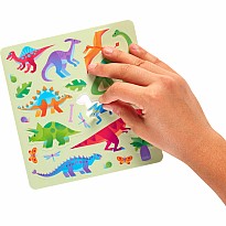 Play Again Reusable Stickers Daring Dinos