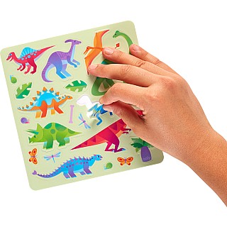 Play Again Reusable Stickers Daring Dinos