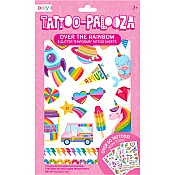 Tattoo-palooza Temporary Tattoos  Over The Rainbow  3 Sheets