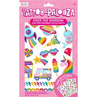 Tattoo-palooza Temporary Tattoos  Over The Rainbow  3 Sheets