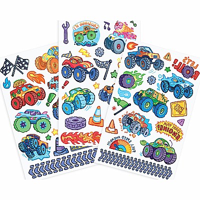 Tattoo-Palooza Temporary Tattoos - Monster Truck