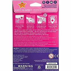 Tattoo-Palooza Mini Temporary Tattoos, Unicorn Party