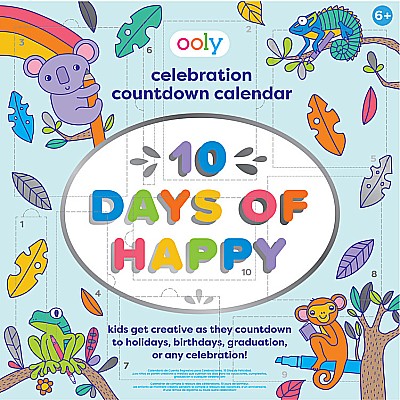 Ooly Countdown Celebration Calendar - Ten Days of Happy