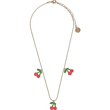 Riley Necklace, Cherry