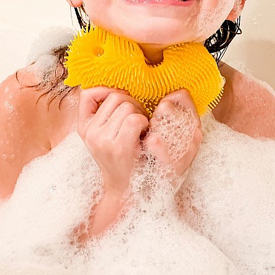 Silicone Duck Bath Scrub