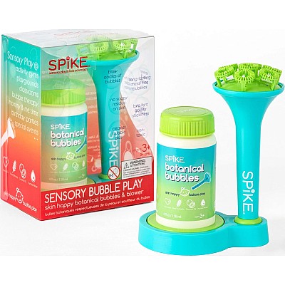 Sensory Bubble Play Skin Happy Botanical Bubbles and Blower Set