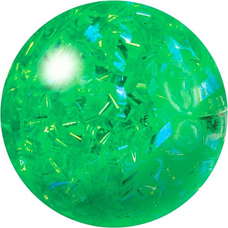 Glitzy Ball with LED (assorted colors)