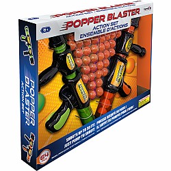 Popper Blasters Set - 2 Guns with 60 Balls