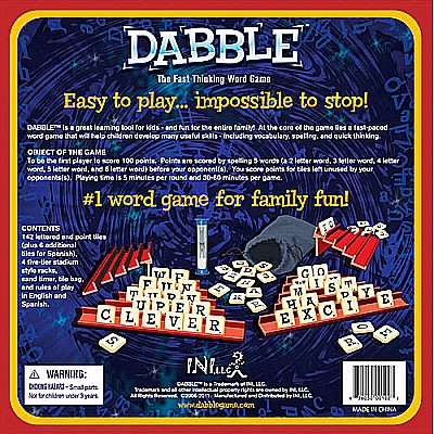 Dabble  the Fast Thinking Word Game