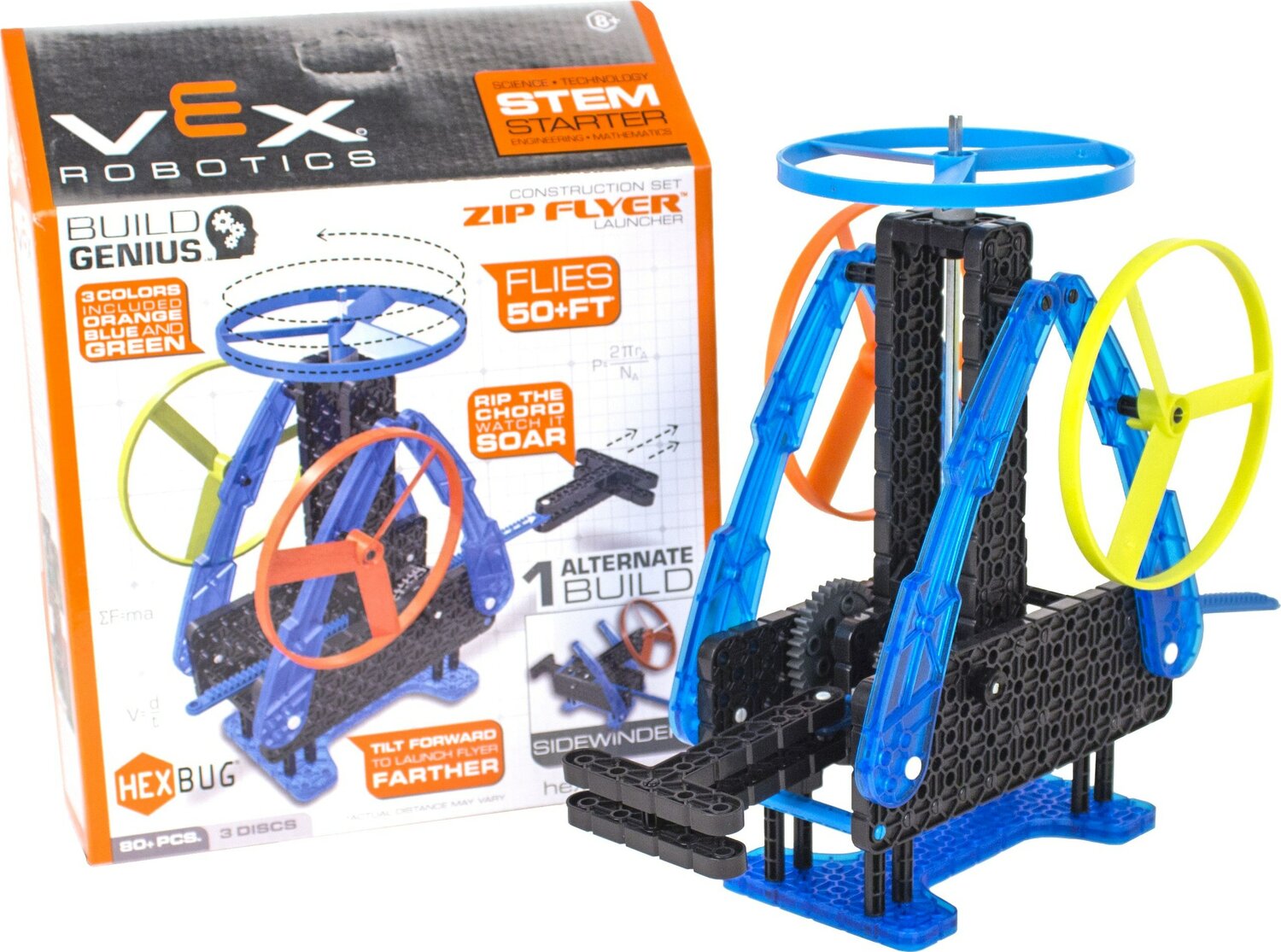 Vex Robotics Zip Flyer Laucher Construction Kit by HEXBUG for sale online 
