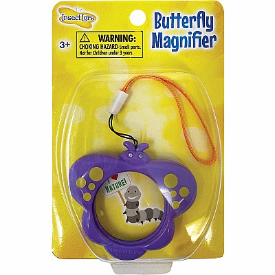 Butterfly Mini Magnifiers- 3 different  colors