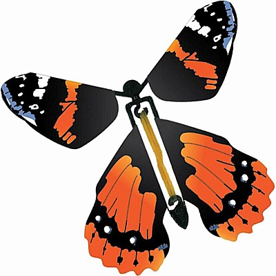 Wind-Up Butterfly Flying Toy- 4 different styles (assorted)