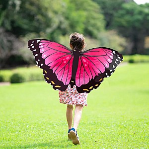 Dress Up Morpho Butterfly Wings (Pink)