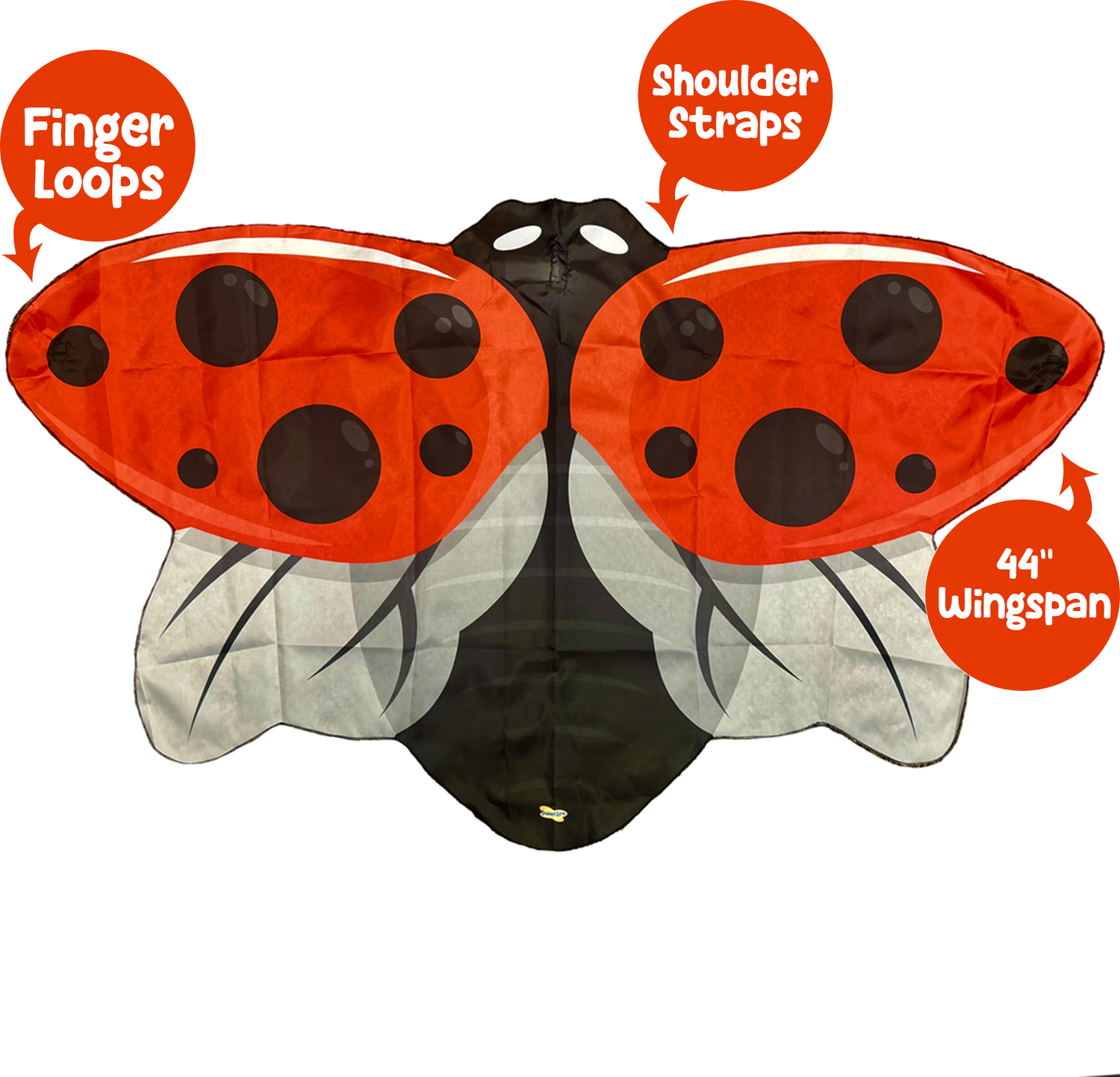 Red Dress-up Ladybug Wings