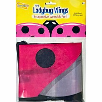 Pink Dress-up Ladybug Wings