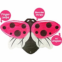 Pink Dress-up Ladybug Wings